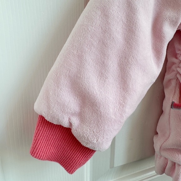 Hallmark Design - Baby Coat Flower Appliqués, Tulle, Back Bow. Size 12-18M - GUC - Picture 6 of 11